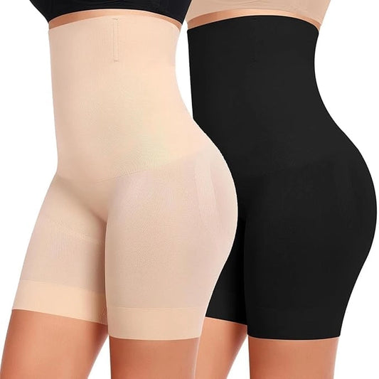 4-in-1 Quick Slim Shapewear Tummy Tucker for Women | High Waist Body Shaper | Tummy Control & Hip Lift